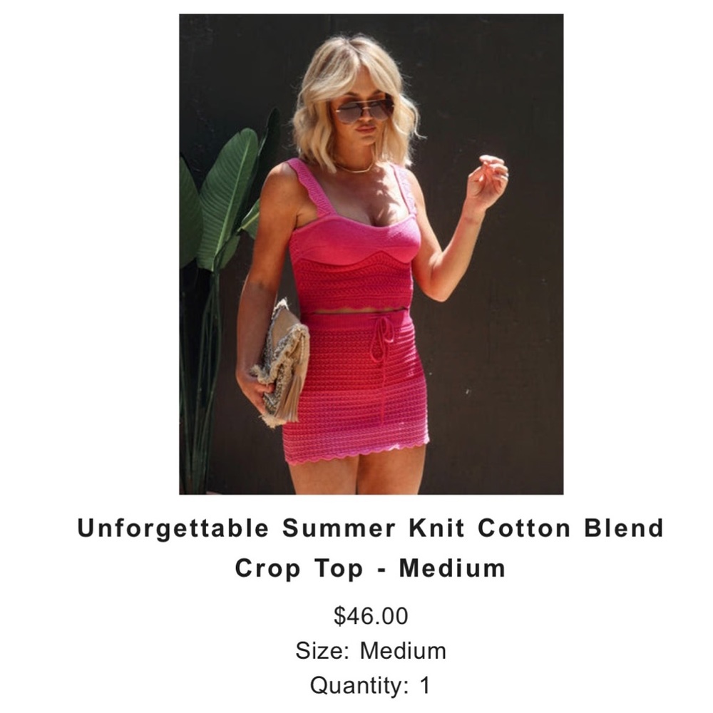 VICI Skirt AND top